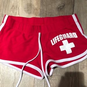 Super cute lifeguard shorts